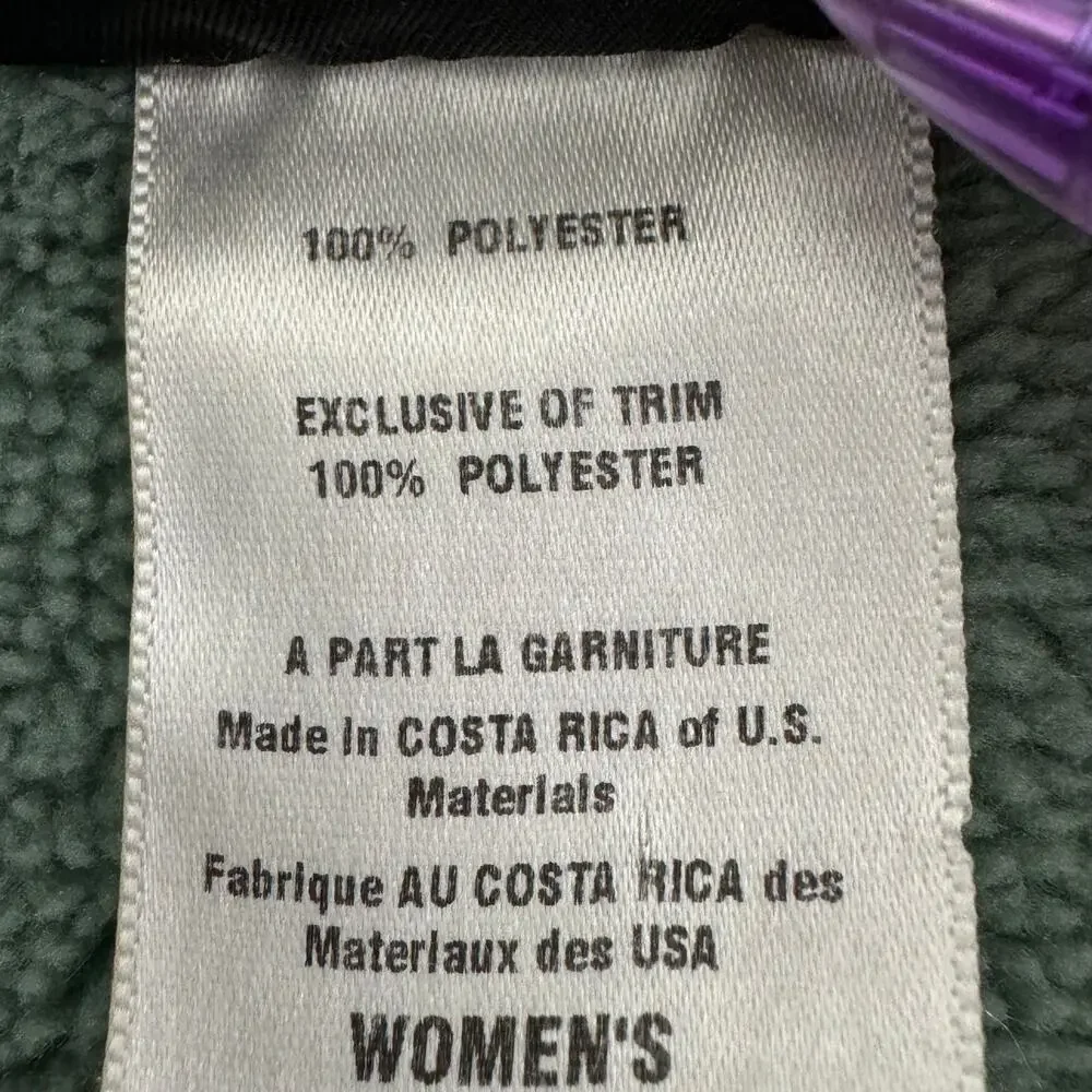 Patagonia Synchilla green‎ zip jacket